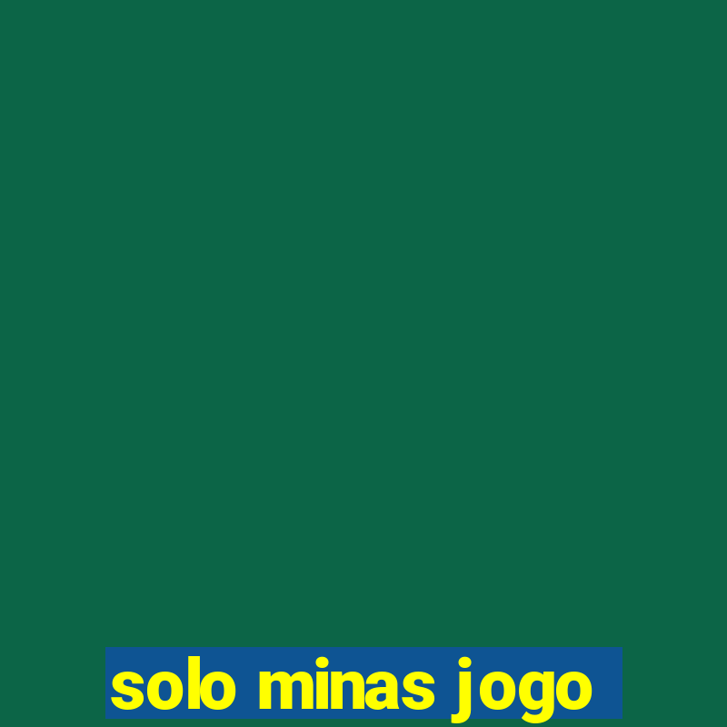 solo minas jogo