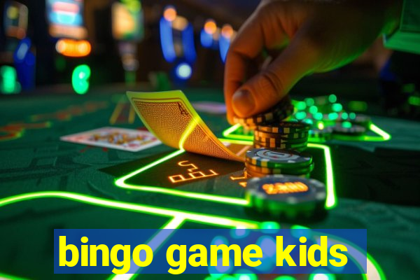 bingo game kids