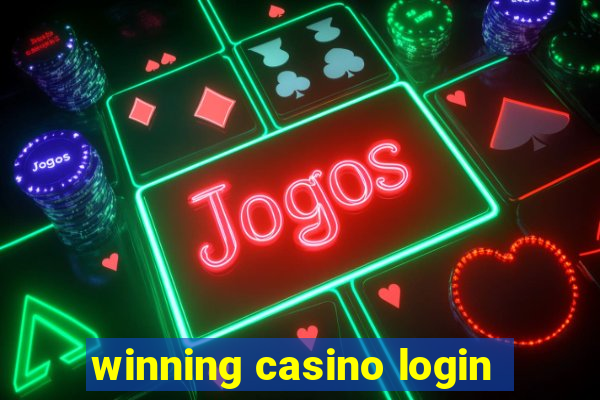 winning casino login