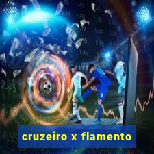 cruzeiro x flamento