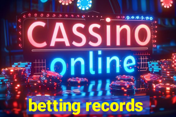 betting records