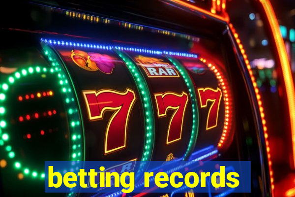 betting records