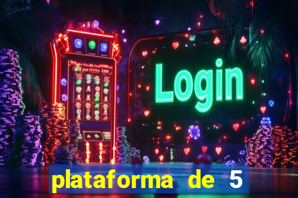 plataforma de 5 reais fortune tiger