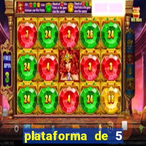 plataforma de 5 reais fortune tiger