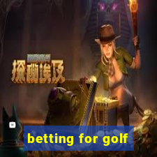 betting for golf