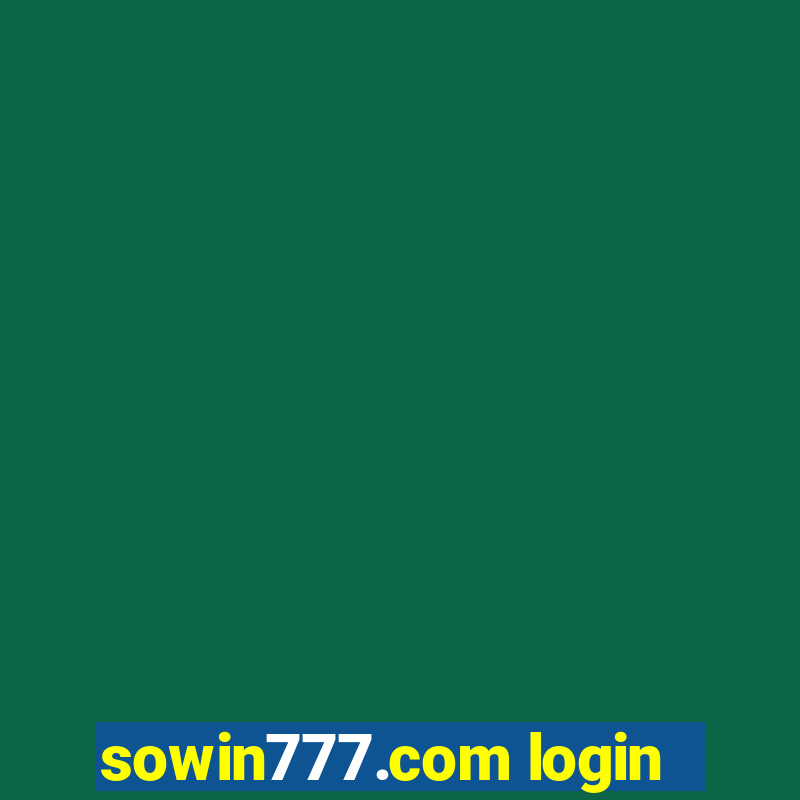 sowin777.com login