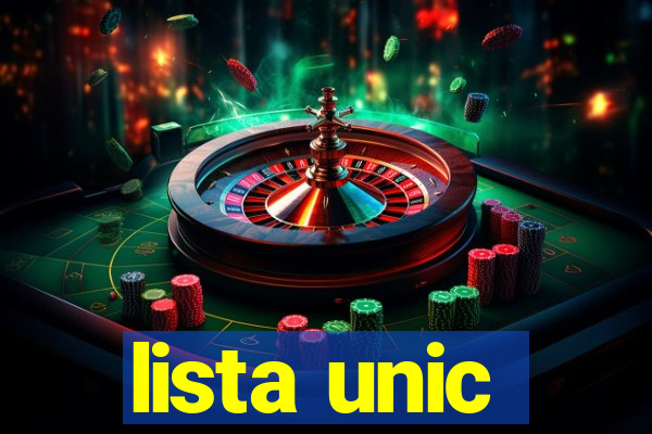 lista unic