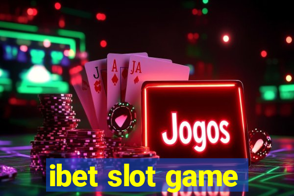 ibet slot game