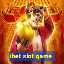 ibet slot game