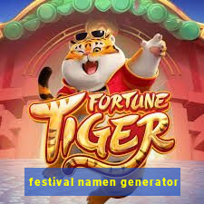 festival namen generator