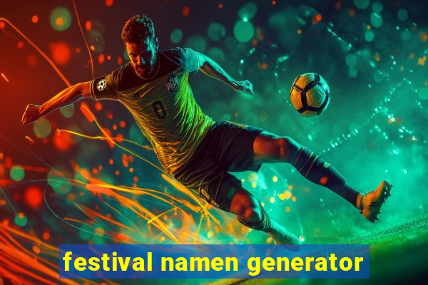 festival namen generator