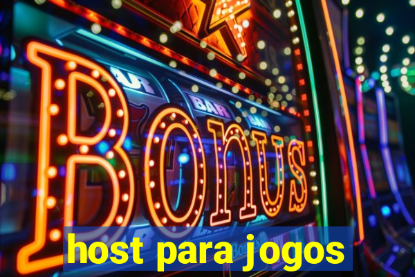 host para jogos