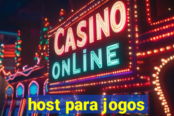 host para jogos