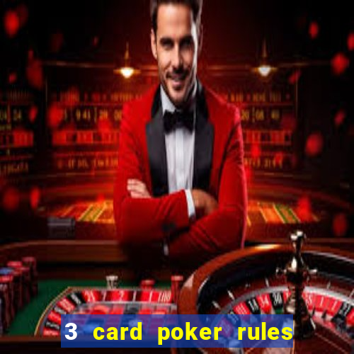 3 card poker rules in casino