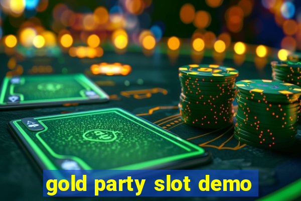 gold party slot demo