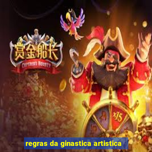 regras da ginastica artistica