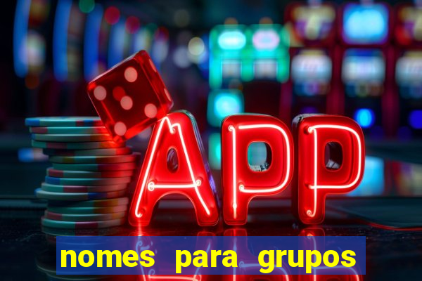 nomes para grupos de amigos cachaceiros