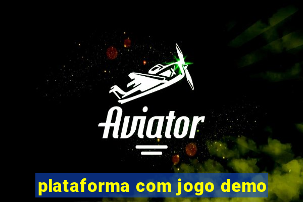 plataforma com jogo demo