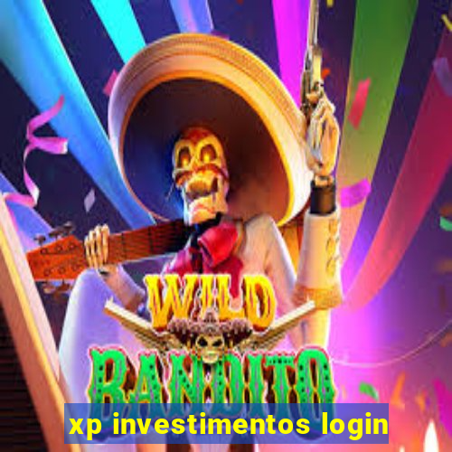 xp investimentos login