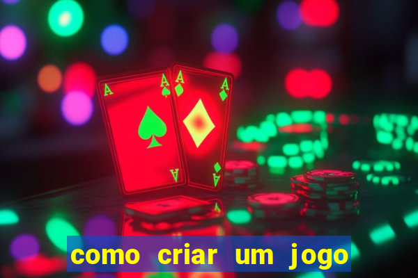 como criar um jogo de apostas