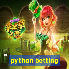 python betting