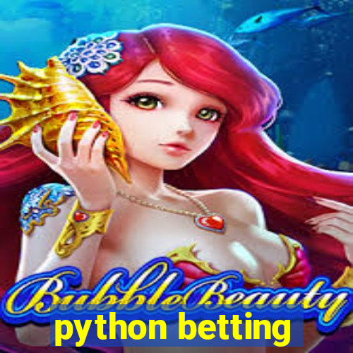 python betting