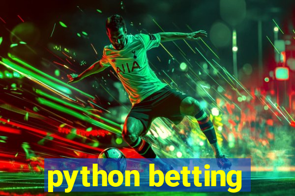 python betting