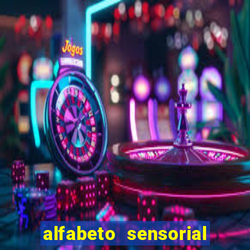 alfabeto sensorial para imprimir