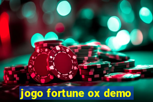 jogo fortune ox demo