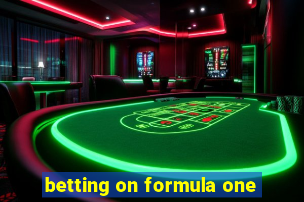 betting on formula one