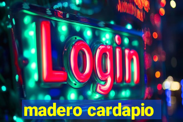 madero cardapio