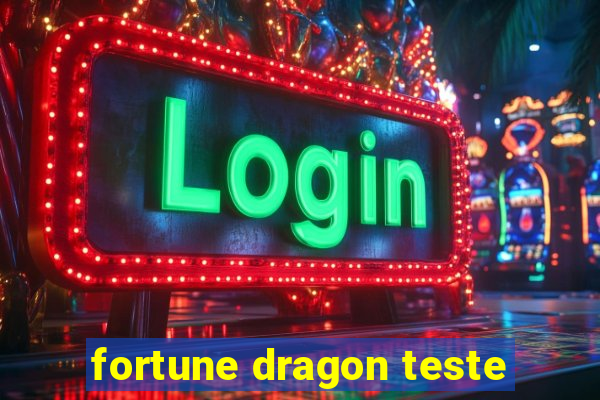 fortune dragon teste