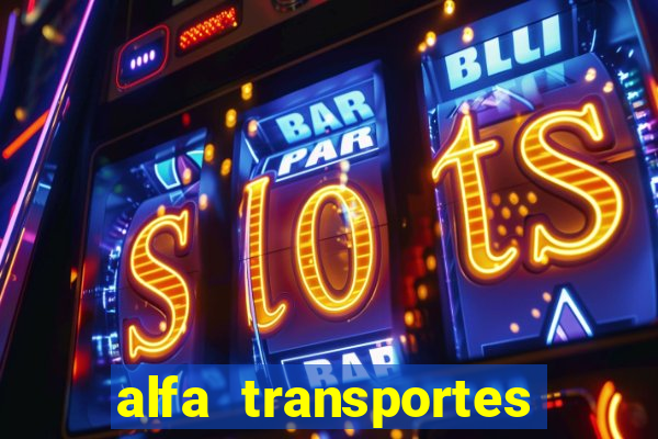 alfa transportes novo hamburgo