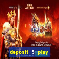 deposit 5 play with 40 casino