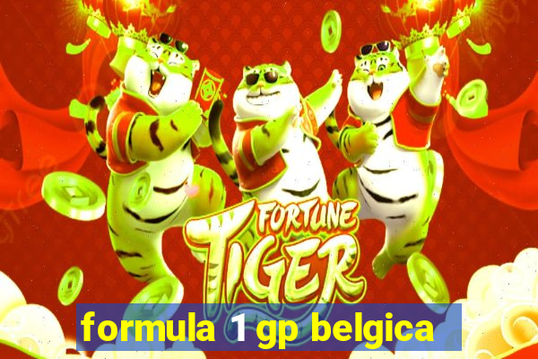 formula 1 gp belgica