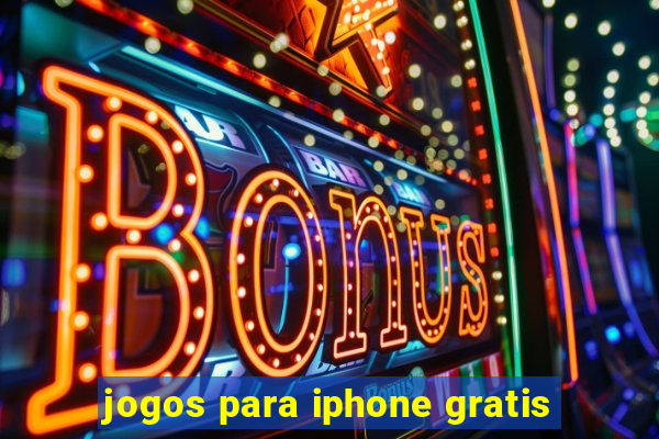 jogos para iphone gratis