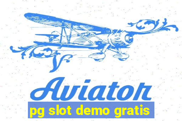 pg slot demo gratis