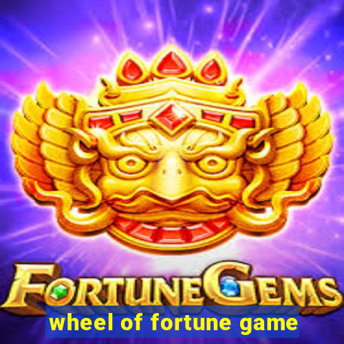 wheel of fortune game