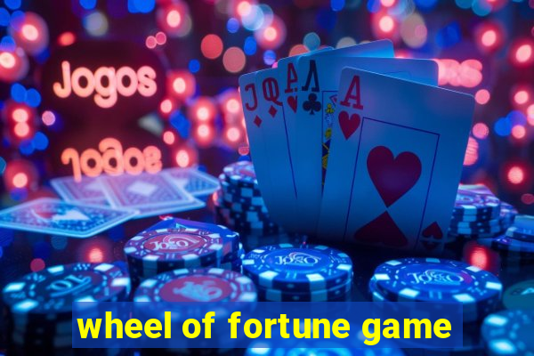 wheel of fortune game