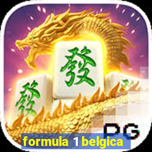 formula 1 belgica