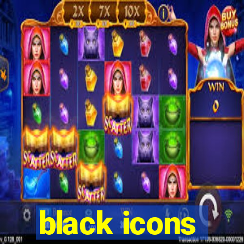 black icons