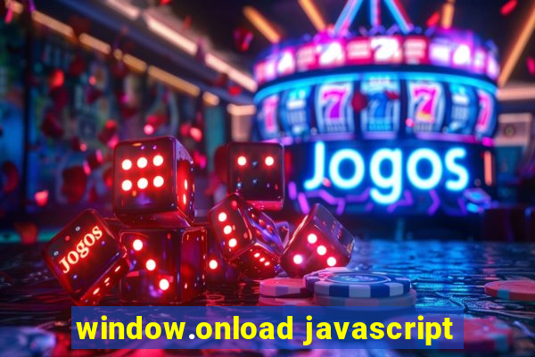 window.onload javascript