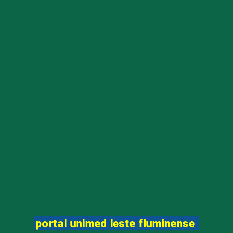 portal unimed leste fluminense