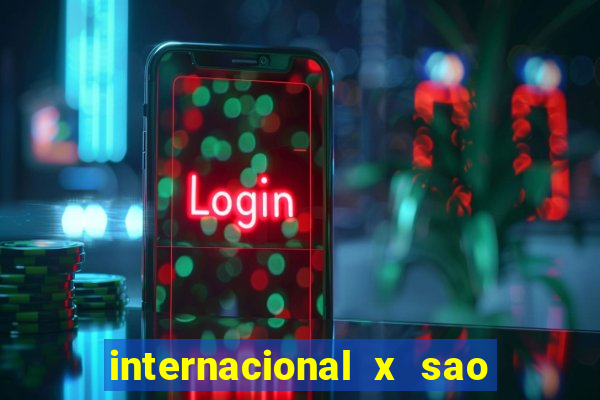 internacional x sao paulo palpite