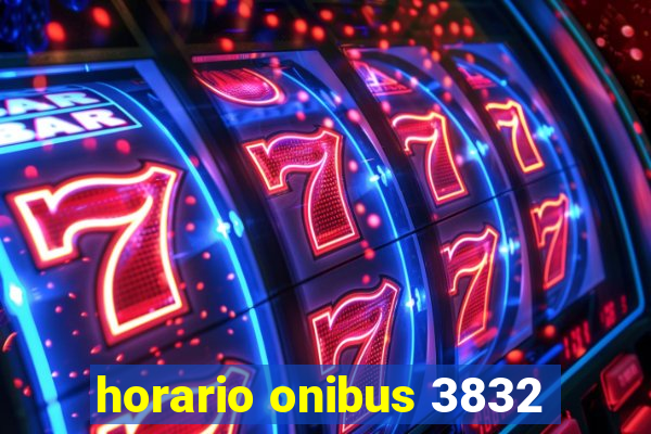 horario onibus 3832