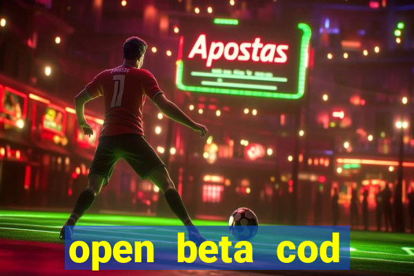 open beta cod black ops 6