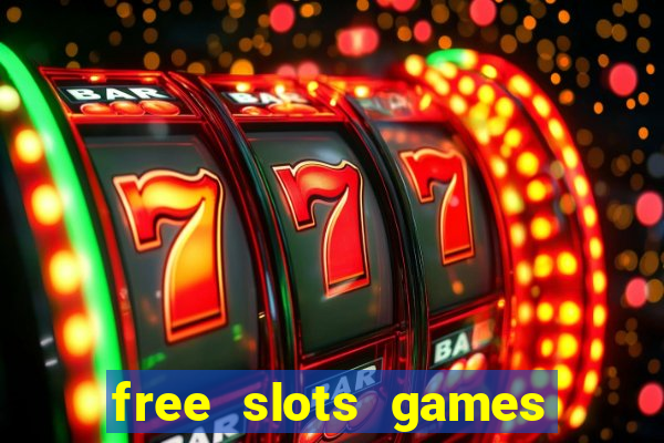 free slots games real money