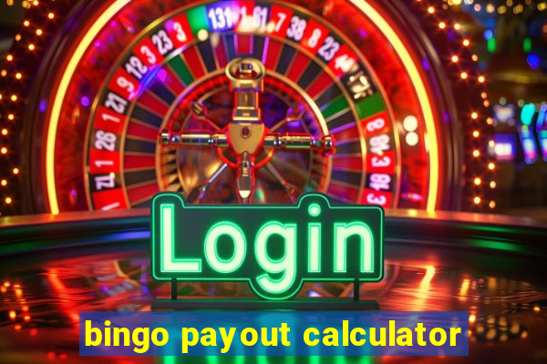 bingo payout calculator