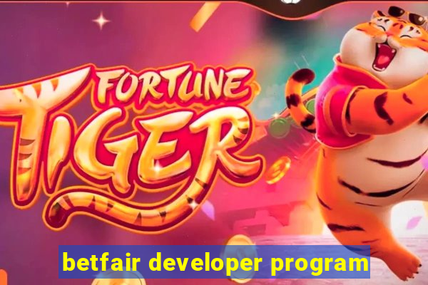 betfair developer program