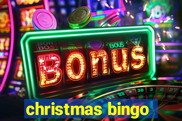 christmas bingo